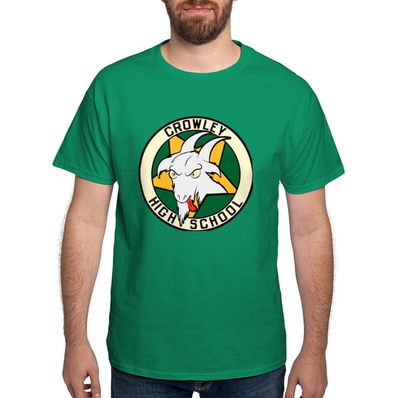 CafePress - Crowley High School T Shirt - Men's Classic Graphic Cotton T-Shirt