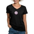 thumbnail image 1 of CafePress - Crown Chakra Women's V Neck Dark T Shirt - Women's V-Neck Dark T-Shirt, 1 of 4