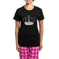 thumbnail image 1 of CafePress - Crown Women's Dark Pajamas - Women's Short Sleeve Print T-Shirt and Pants Dark Cotton Pajama Set, 1 of 7