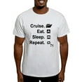 thumbnail image 1 of CafePress - Cruise. Eat. Sleep. T Shirt - Men's Classic Graphic T-Shirt, 1 of 4