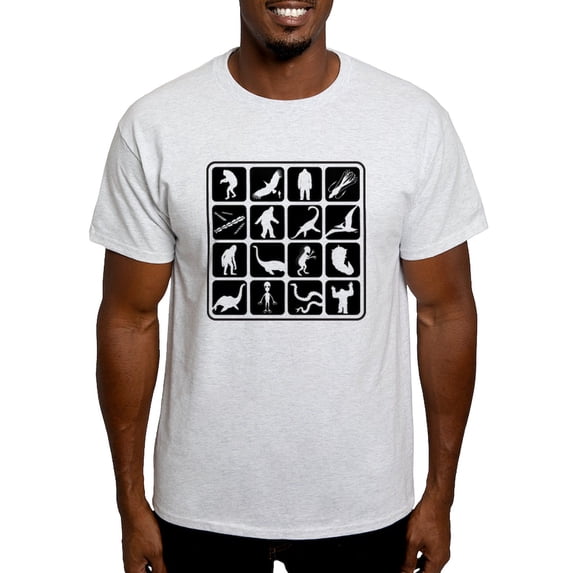 CafePress - Cryptozoo Blocks Light T Shirt - Men's Classic Graphic T-Shirt