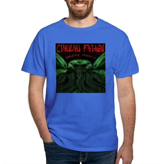 CafePress - Cthulhu Dark T Shirt - Men's Classic Graphic Cotton T-Shirt