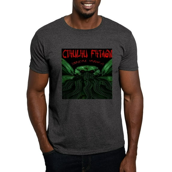 CafePress - Cthulhu Dark T Shirt - Men's Classic Graphic Cotton T-Shirt
