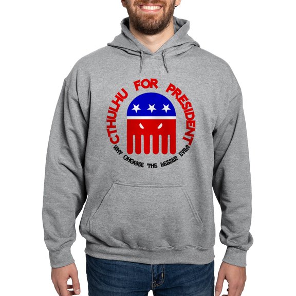 CafePress - Cthulhu For President Hooded Sweatshirt - Pullover Hoodie, Hooded Sweatshirt