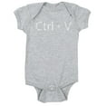 thumbnail image 1 of CafePress - Ctrl + V - Cute Infant Bodysuit Baby Romper, 1 of 1