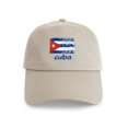 thumbnail image 1 of CafePress - Cuba Cap - Adjustable 100% Brushed Unisex Casual Cotton Baseball Cap, Beige, 1, 1 of 2