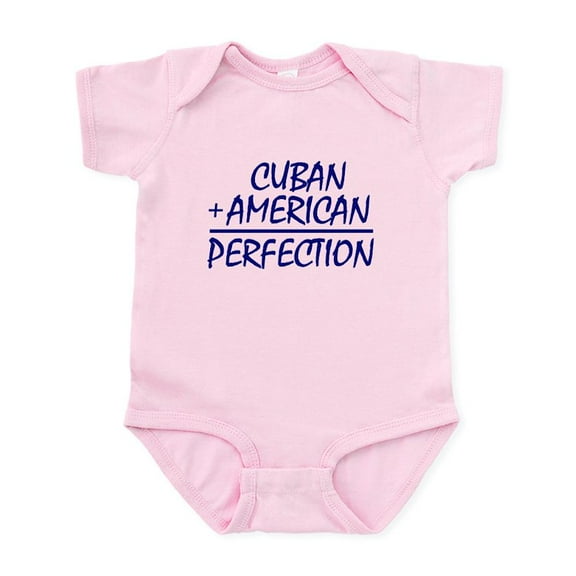 CafePress - Cuban American Heritage Infant Bodysuit - Baby Light Bodysuit, Size Newborn - 24 Months