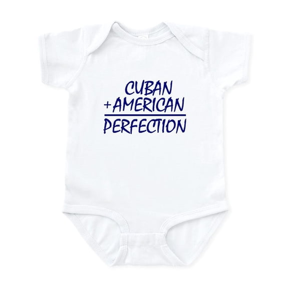CafePress - Cuban American Heritage Infant Bodysuit - Baby Light Bodysuit, Size Newborn - 24 Months