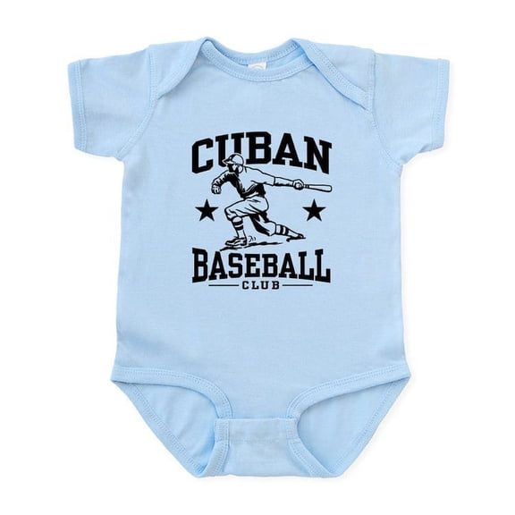 CafePress - Cuban Baseball Infant Bodysuit - Baby Light Bodysuit, Size Newborn - 24 Months