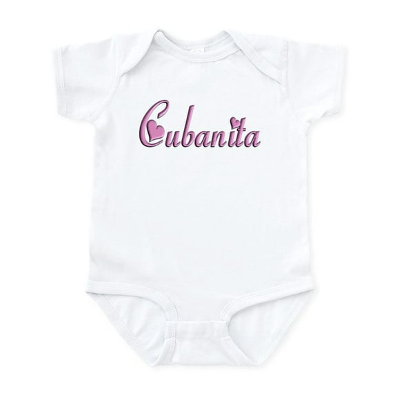 CafePress - Cubanita Infant Bodysuit - Baby Light Bodysuit, Size Newborn - 24 Months