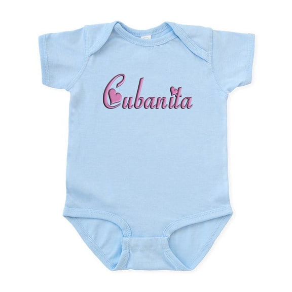 CafePress - Cubanita Infant Bodysuit - Baby Light Bodysuit, Size Newborn - 24 Months