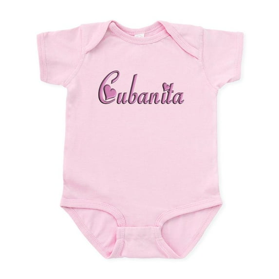 CafePress - Cubanita Infant Bodysuit - Baby Light Bodysuit, Size Newborn - 24 Months