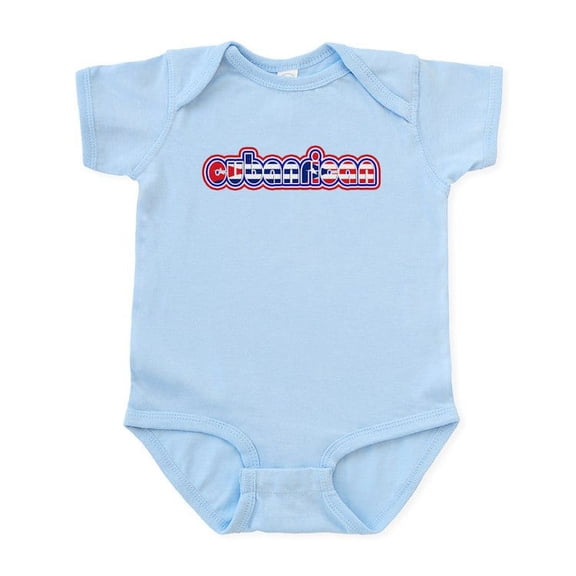 CafePress - Cubanrican Infant Bodysuit - Baby Light Bodysuit, Size Newborn - 24 Months