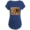 thumbnail image 1 of CafePress - Cuddle Bunnies Maternity Dark T Shirt - Maternity Dark T-Shirt, 1 of 3