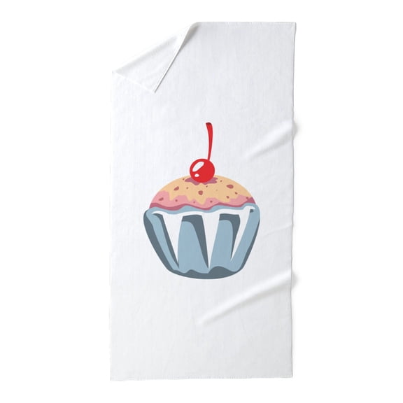 CafePress - Cupcake Dessert Food - Large Beach Towel, Soft 30"x60" Towel with Unique Design