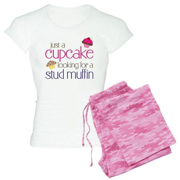 CafePress - Cupcake Looking Pajamas - Women's Light Pajamas