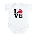 thumbnail image 1 of CafePress - Curling Love Stone Infant Bodysuit - Baby Light Bodysuit, Size Newborn - 24 Months, 1 of 4