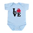 thumbnail image 1 of CafePress - Curling Love Stone Infant Bodysuit - Baby Light Bodysuit, Size Newborn - 24 Months, 1 of 4