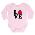 thumbnail image 1 of CafePress - Curling Love Stone Long Sleeve Infant Bodysuit - Long Sleeve Cotton Baby Bodysuit, 1 of 4