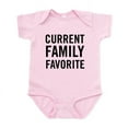 thumbnail image 1 of CafePress - Current Family Favorite T Shirts Body Suit - Baby Light Bodysuit, Size Newborn - 24 Months, 1 of 4