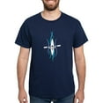 thumbnail image 1 of CafePress - Current Kayak Dark T Shirt - Men's Classic Graphic Cotton T-Shirt, 1 of 4