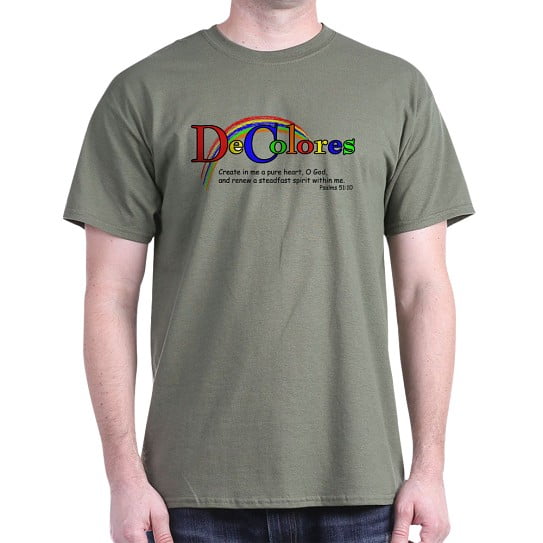CafePress - Cursillo With Decolores T Shirt - Men's Classic Cotton T-Shirts