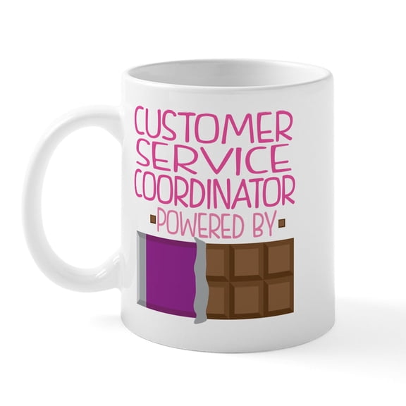 CafePress - Customer Service Coordinator Mug - 11 oz Ceramic Mug - Novelty Coffee Tea Cup