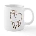 thumbnail image 1 of CafePress - Cute Alpaca - 20 Oz White Ceramic Mega Mug, 1 of 3