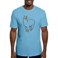 thumbnail image 1 of CafePress - Cute Alpaca Fitted T Shirt - Fitted T-Shirt, Vintage Fit Soft Cotton Tee, 1 of 4