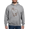thumbnail image 1 of CafePress - Cute Alpaca Hooded Sweatshirt - Pullover Hoodie, Hooded Sweatshirt, 1 of 4
