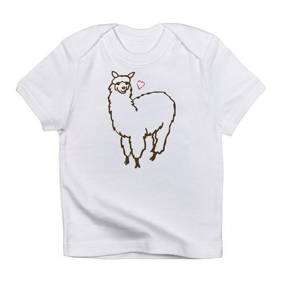 CafePress - Cute Alpaca Infant T Shirt - Infant T-Shirt