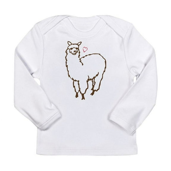 CafePress - Cute Alpaca Long Sleeve Infant T Shirt - Long Sleeve Infant T-Shirt