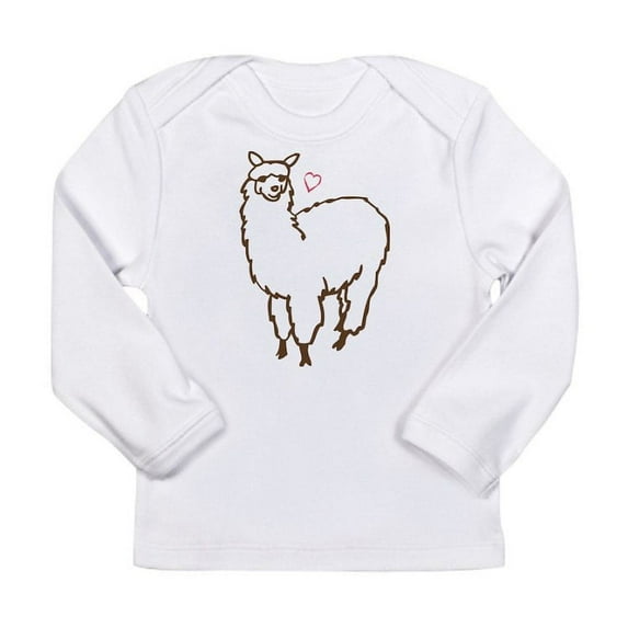 CafePress - Cute Alpaca Long Sleeve Infant T Shirt - Long Sleeve Infant T-Shirt