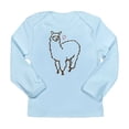 thumbnail image 1 of CafePress - Cute Alpaca Long Sleeve Infant T Shirt - Long Sleeve Infant T-Shirt, 1 of 2