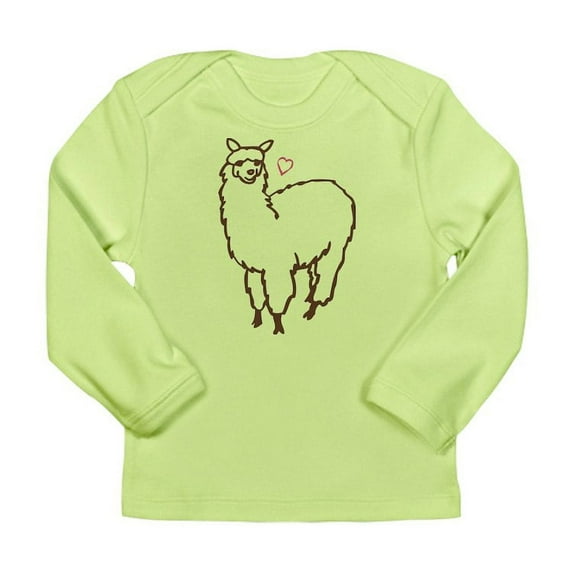 CafePress - Cute Alpaca Long Sleeve Infant T Shirt - Long Sleeve Infant T-Shirt