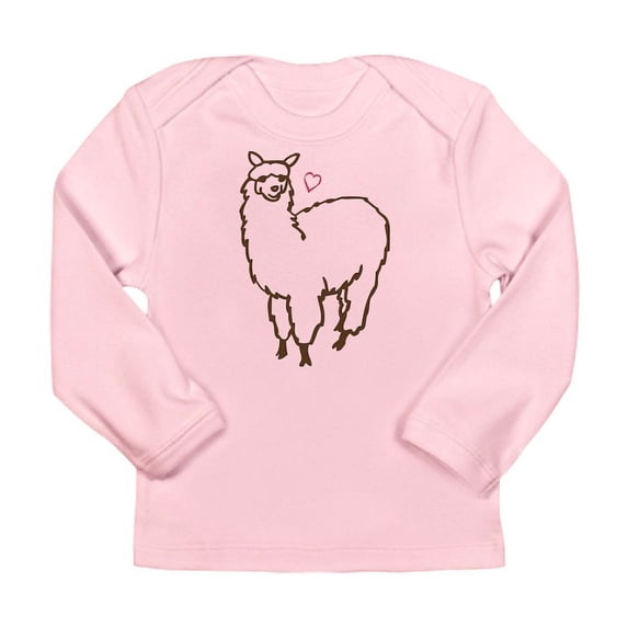 CafePress - Cute Alpaca Long Sleeve Infant T Shirt - Long Sleeve Infant T-Shirt