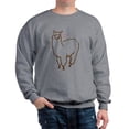 thumbnail image 1 of CafePress - Cute Alpaca Sweatshirt - Crew Neck Sweatshirt, 1 of 4