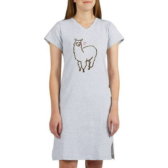 CafePress - Cute Alpaca - Women's Nightshirt