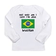 thumbnail image 1 of CafePress - Cute And Brazilian Long Sleeve T Shirt - Long Sleeve Infant T-Shirt, 1 of 2