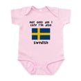 thumbnail image 1 of CafePress - Cute And Swedish Body Suit - Baby Light Bodysuit, Size Newborn - 24 Months, 1 of 4