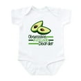 thumbnail image 1 of CafePress - Cute Avocado - Baby Light Bodysuit, Size Newborn - 24 Months, 1 of 4