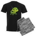 thumbnail image 1 of CafePress - Cute Baby Lizard Men's Dark Pajamas - Men's Dark Loose Fit Cotton Pajama Set, 1 of 7