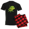 thumbnail image 1 of CafePress - Cute Baby Lizard Men's Dark Pajamas - Men's Dark Loose Fit Cotton Pajama Set, 1 of 7