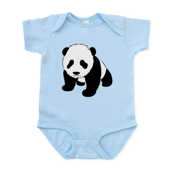 CafePress - Cute Baby Panda Infant Bodysuit - Baby Light Bodysuit, Size Newborn - 24 Months