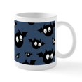 thumbnail image 1 of CafePress - Cute Bat Pattern Mugs - 11 oz Ceramic Mug - Novelty Coffee Tea Cup, 1 of 6
