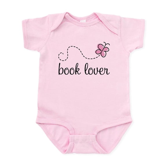 CafePress - Cute Book Lover Infant Bodysuit - Baby Light Bodysuit, Size Newborn - 24 Months
