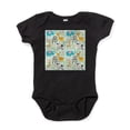thumbnail image 1 of CafePress - Cute Cartoon Animals Pattern Body Suit - Cute Infant Bodysuit Baby Romper - Size Newborn - 24 Months, 1 of 3