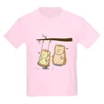 thumbnail image 1 of CafePress - Cute Cartoon Hedgehog Couple At Tree Swing Kids Li - Light Classic Kids Graphic, Short Sleeve T-Shirt, Sizes XS-XL, 1 of 4