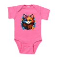 thumbnail image 1 of CafePress - Cute Cat Watercolor Body Suit - Cute Infant Bodysuit Baby Romper - Size Newborn - 24 Months, 1 of 3