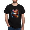 thumbnail image 1 of CafePress - Cute Cat Watercolor T Shirt - Men's Classic Graphic Cotton T-Shirt, 1 of 4